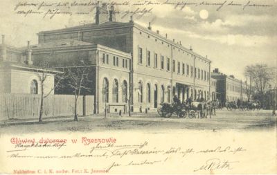 Rzeszów dworzec kolejowy, fot. Podkarpacka Historia